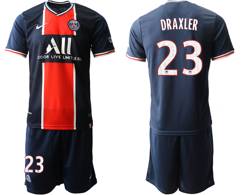 Men 2020-2021 club Paris St German home #23 blue Soccer Jerseys->paris st german jersey->Soccer Club Jersey